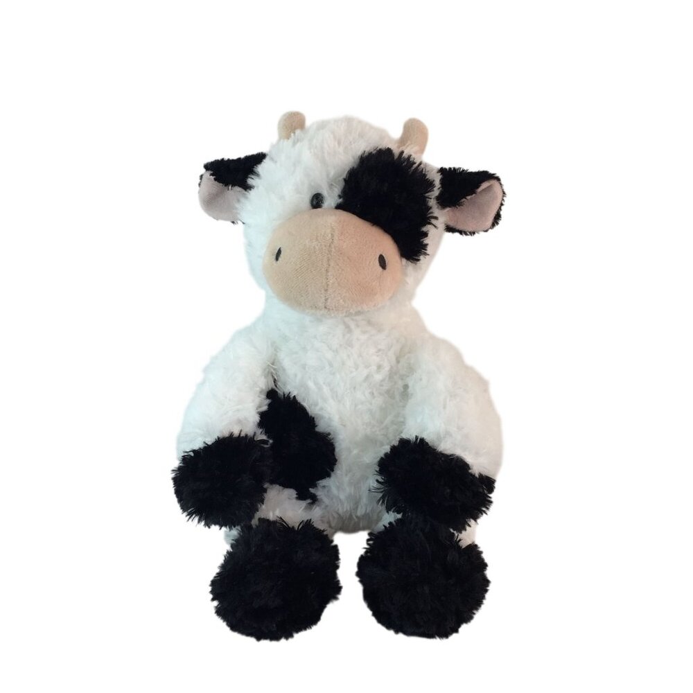 Aurora Tubbie Wubbies Cow Plush 12" Black‎ White 30869 Stuffed Animal Toy